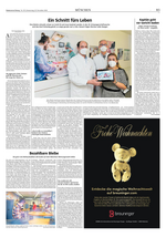 25. November 2021 - Ein Schnitt fürs Leben