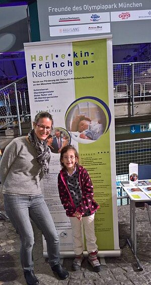 Harl.e.kind Charly mit Frau Schwaier