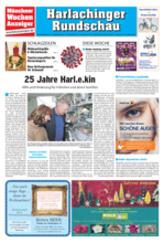 16. Dezember 2021 - 25 Jahre Harl.e.kin - Hilfe und Förderung für Frühchen und deren Familien